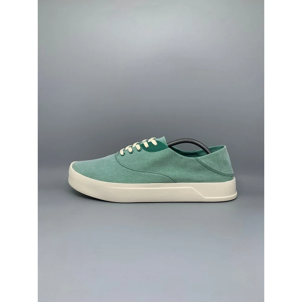 OluKai Tradewind Green Canvas Slip On Sneakers 10533-8Z8Z Men's Sz 12 NWT